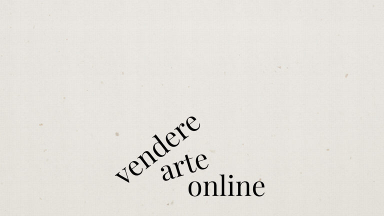 Vendere Arte Online